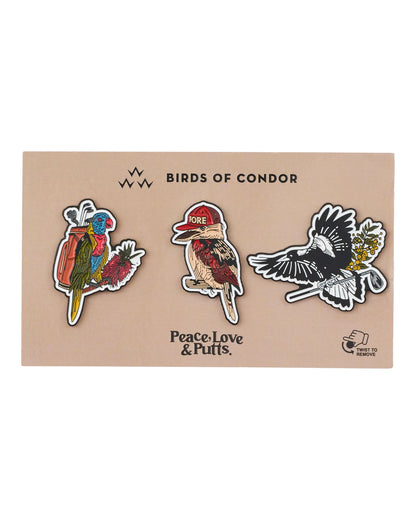 Birds in the Wild Ball Mark Set