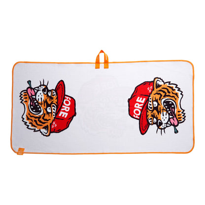 Fore Tiger Golf Towel