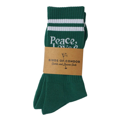 Peace Socks – Green