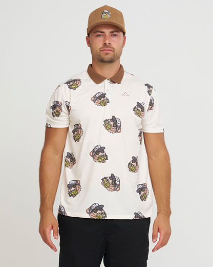 Golden Bear Allover Polo