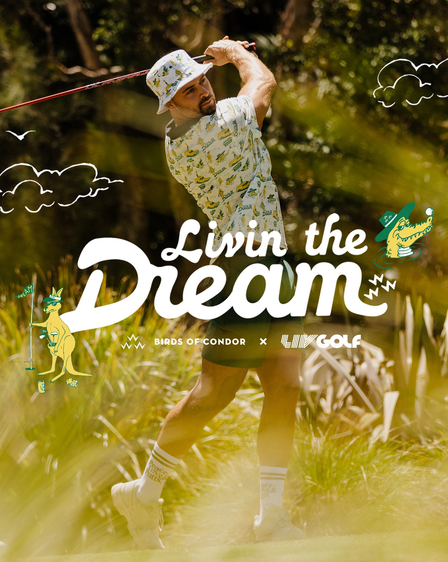 ▪️サマーセール　美品　軽量　Birds of Condor Birds of Condor | Golf lifestyle hats, caps, clothing and