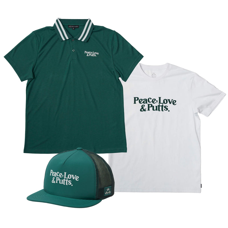 Peace - Polo, Tee & Hat Bundle