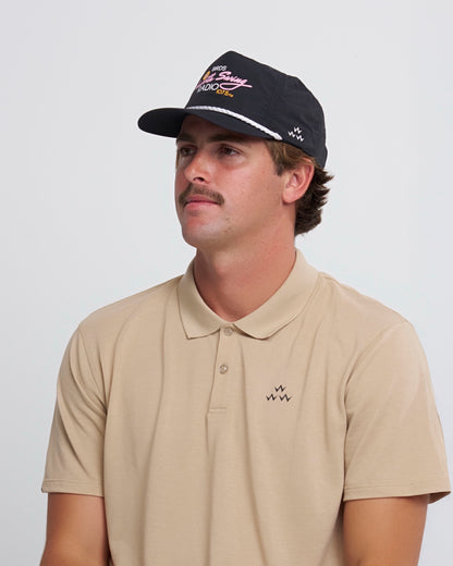 Smooth Swing Snapback – Black