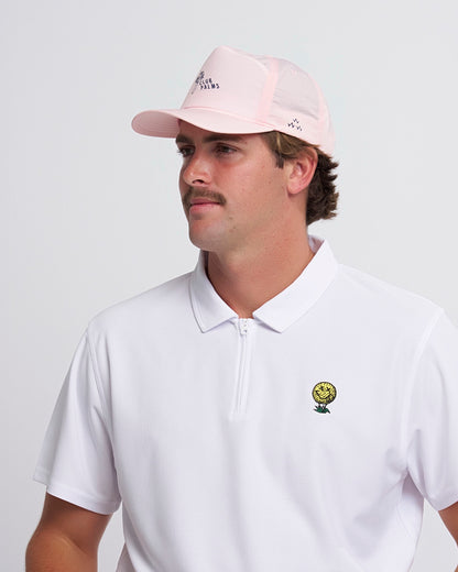 Club Palms Snapback – Faded Pink