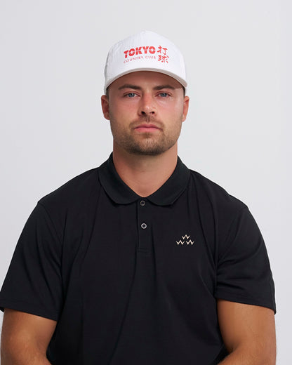 Tokyo Country Club Snapback – White