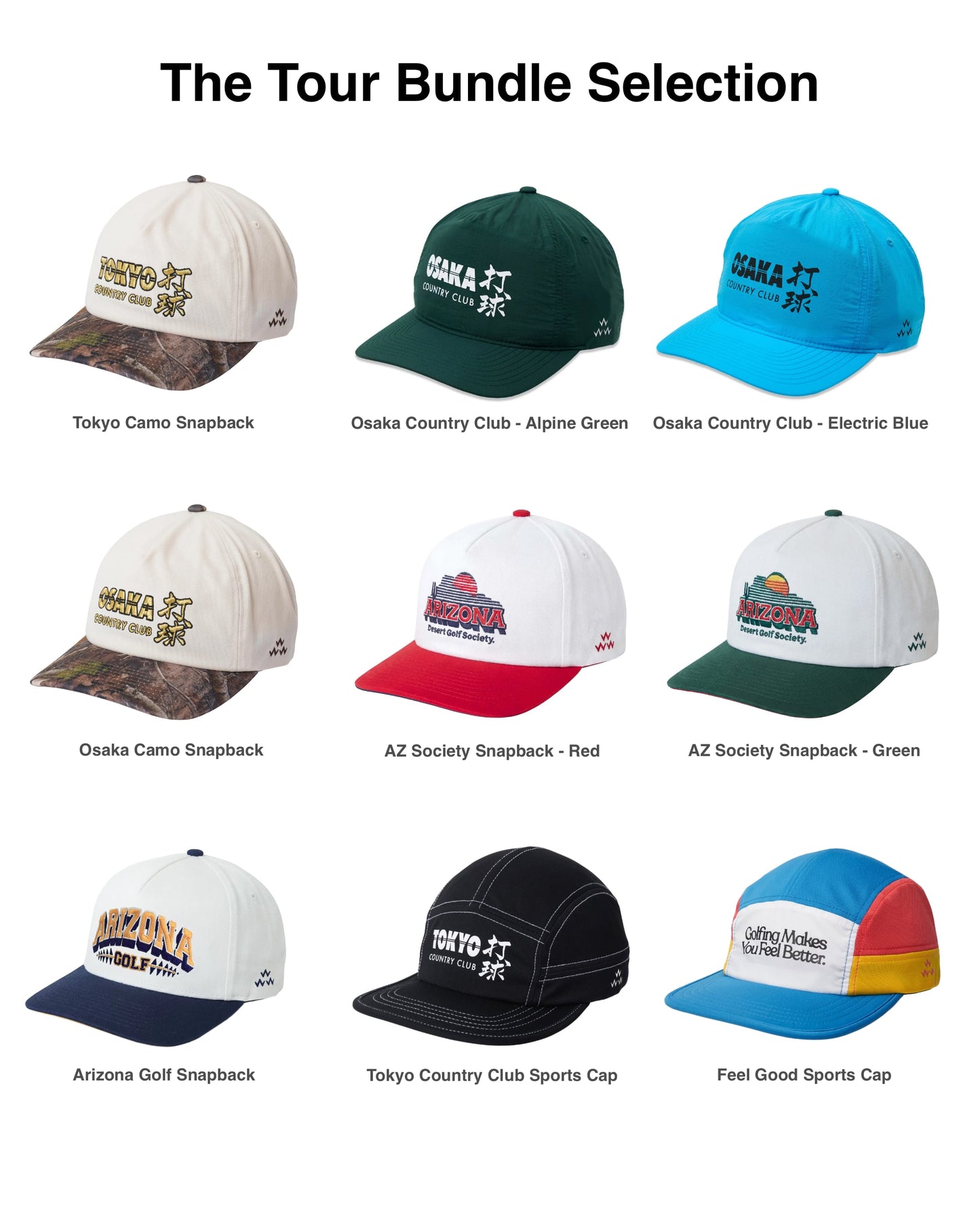 The Tour Hat Bundle
