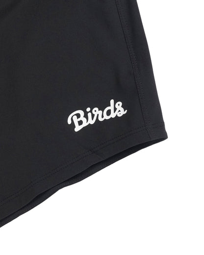 Birds Shorts – Black