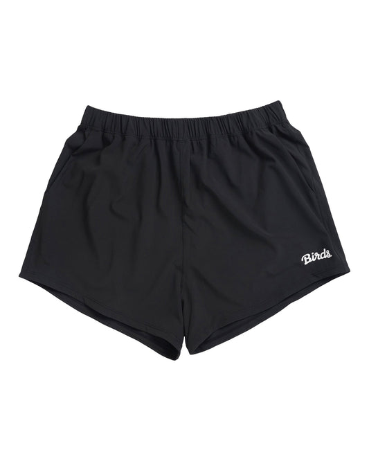Birds Shorts – Black