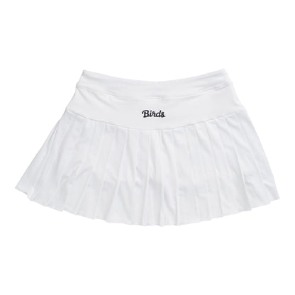 Birds Skort – White