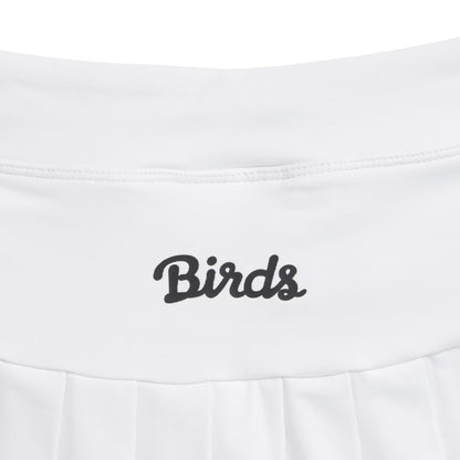 Birds Skort – White