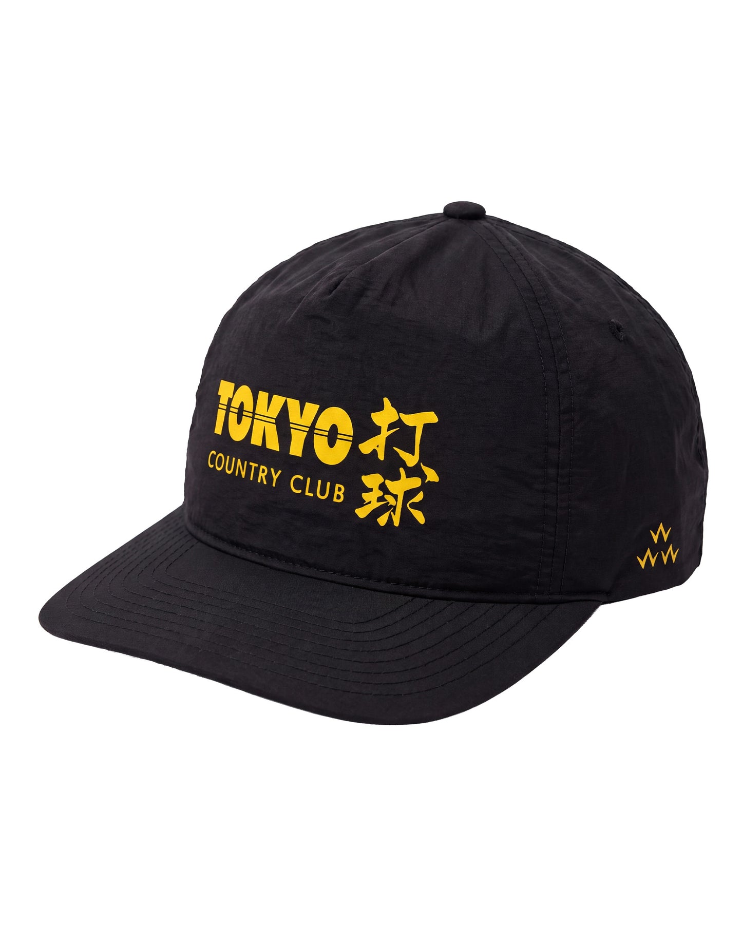 Tokyo Country Club Snapback – Black