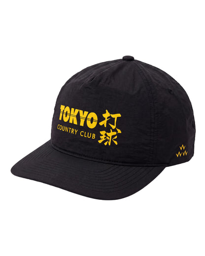 Tokyo Country Club Snapback – Black