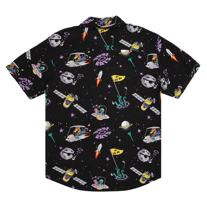 birds of condor dune rats black spaced golf galaxy ufo party rayon shirt