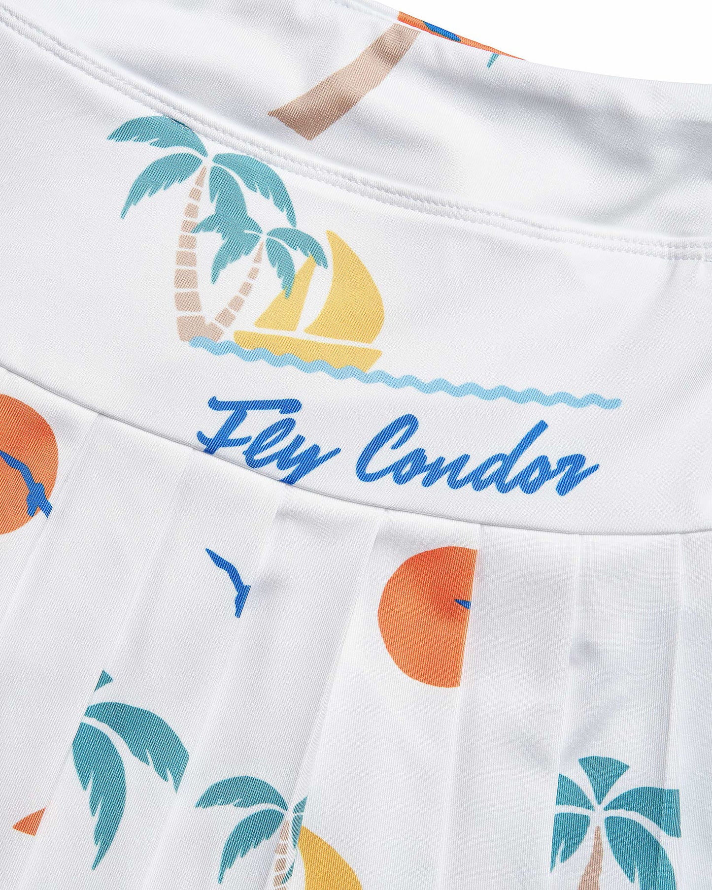 Fly Condor White Skort