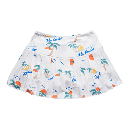 Fly Condor White Skort