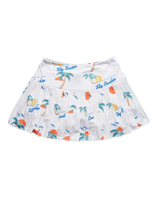Fly Condor White Skort