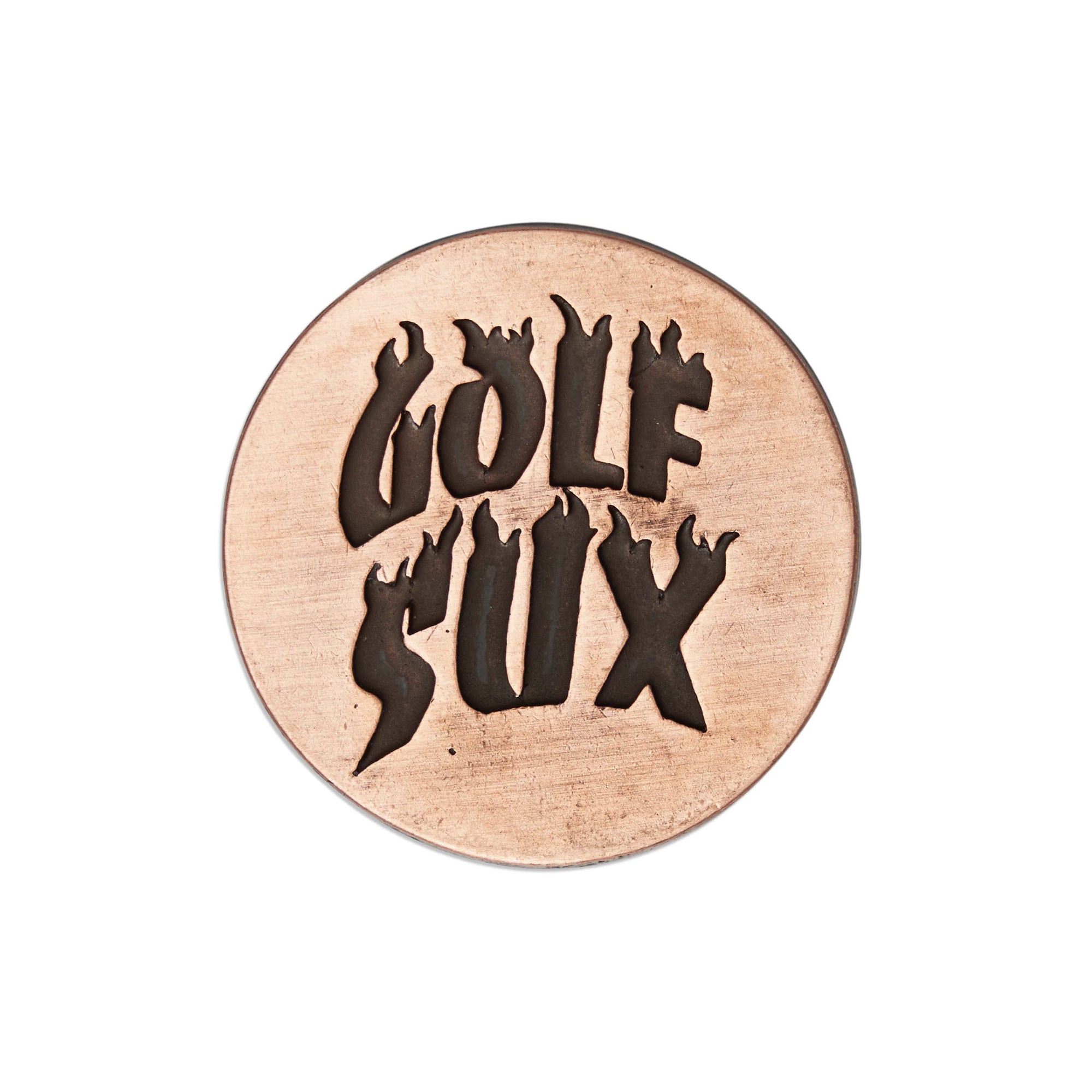 Golf Sux Ball Mark
