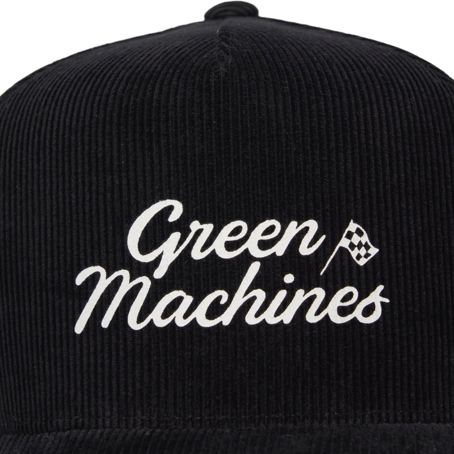 Green Machines Snapback - Black