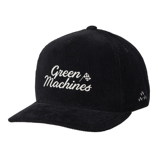 Green Machines Snapback – Black