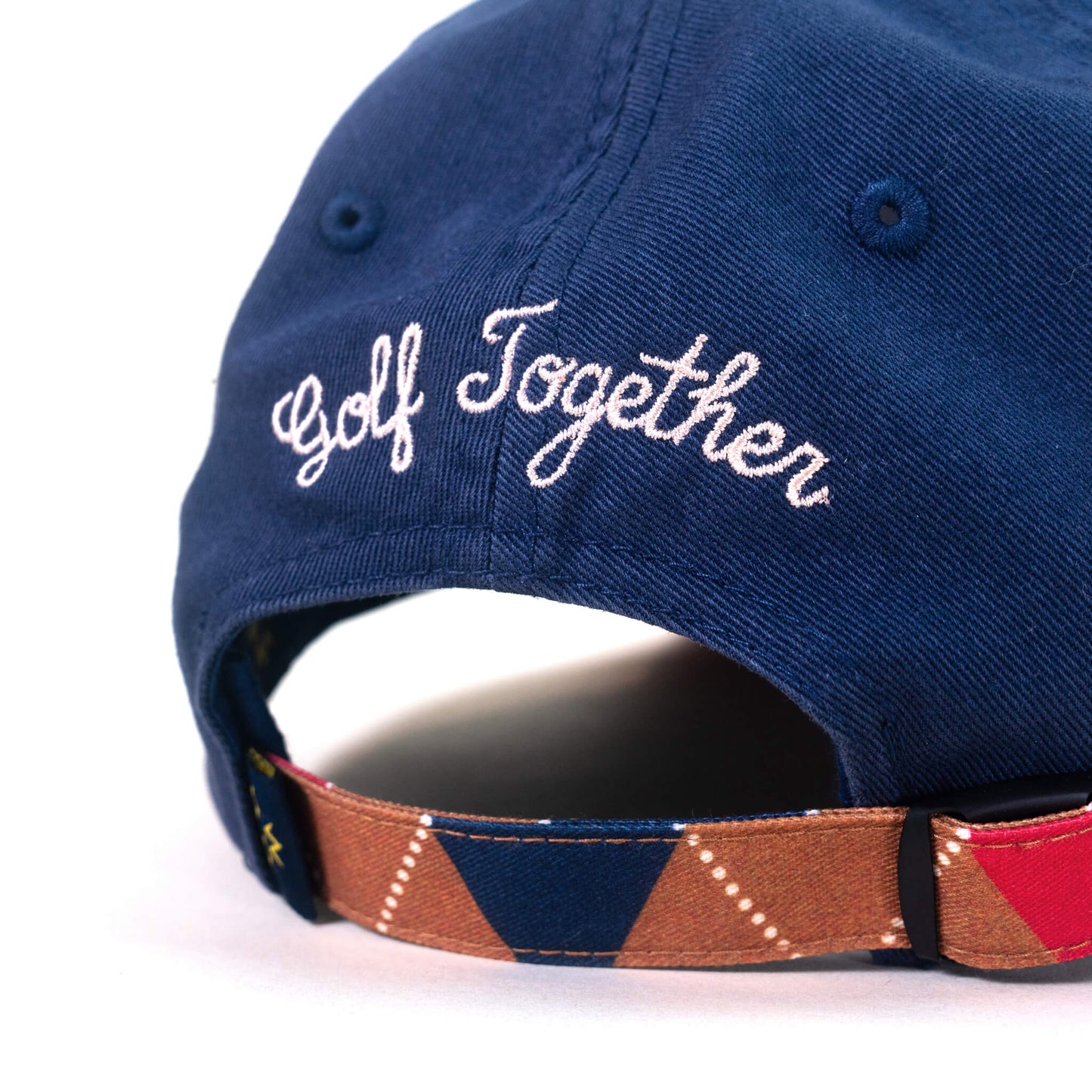 Golf Together Argyle Rad Cap - Navy