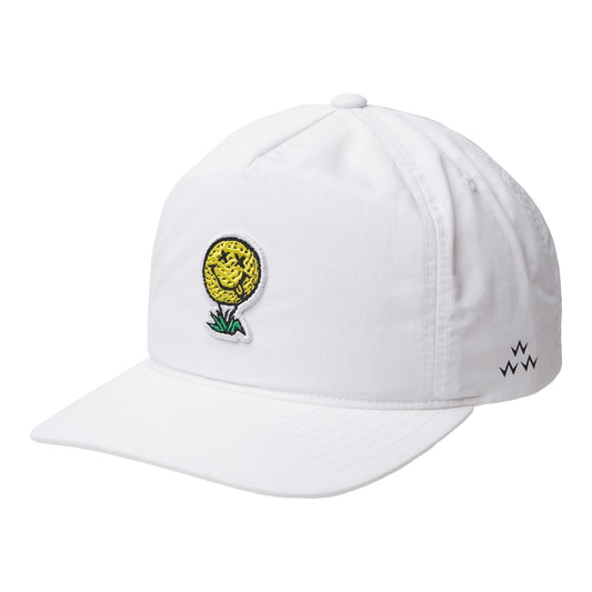 Neverfind Nylon Snapback - White