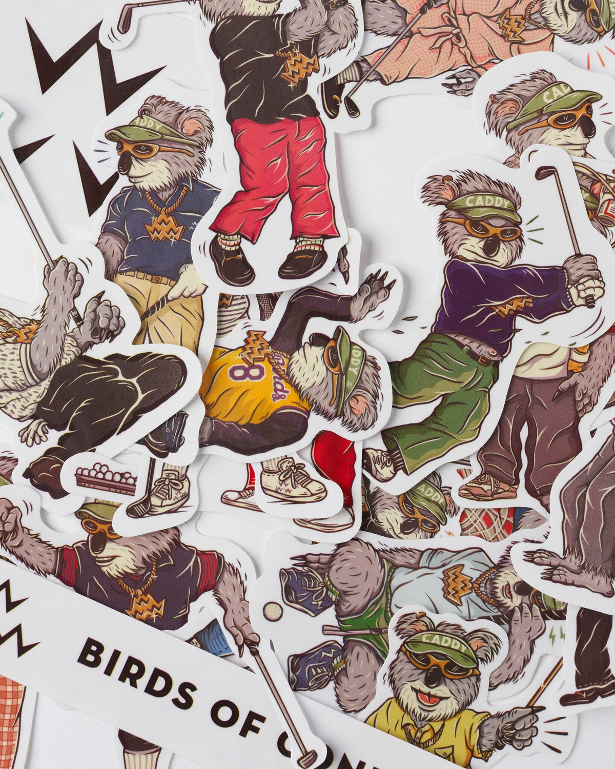 Lords of Swing Sticker Pack | Birds of Condor