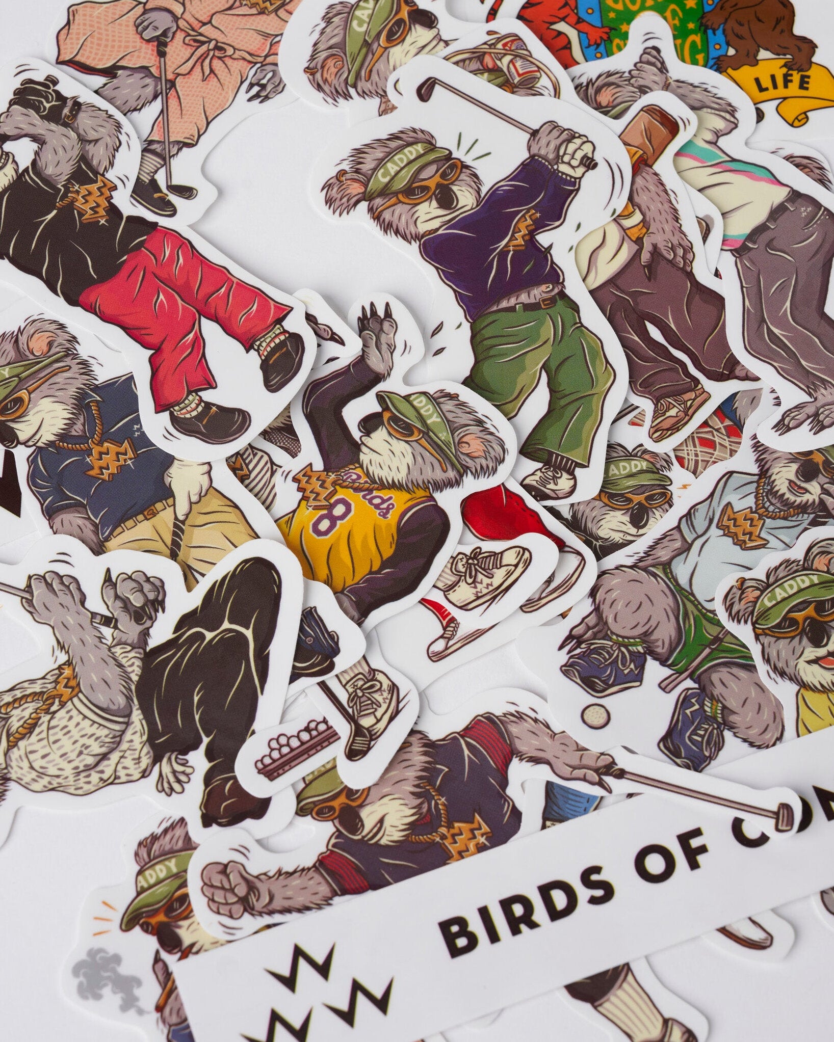 Birds of Condor – Golf Stickers