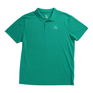 birds of condor on the green golf polo shirt front