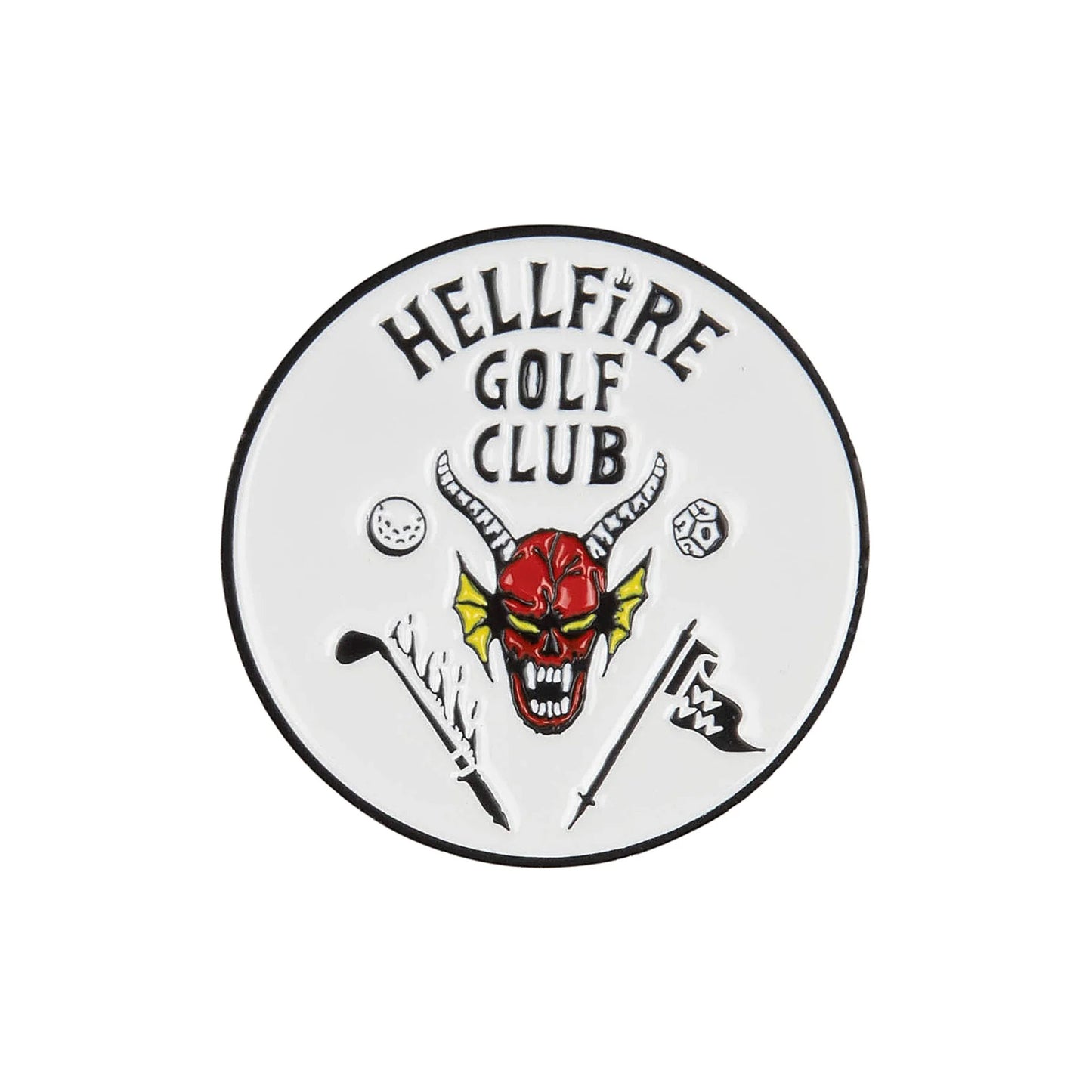 Hellfire Golf Club Ball Mark