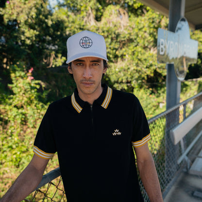 Birdies and Beats Knit Polo