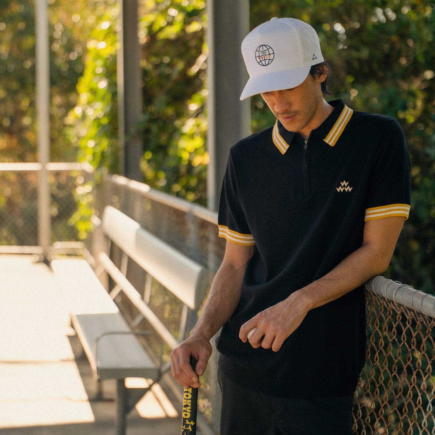 Birdies and Beats Knit Polo