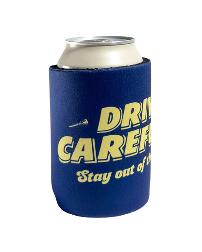 Drive Carefully Beer Koozie