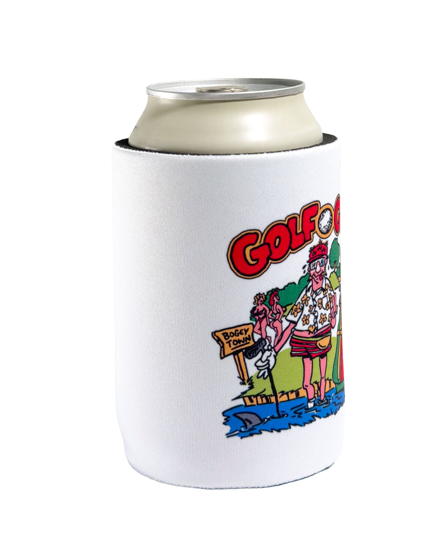 Golf Geek Beer Koozie
