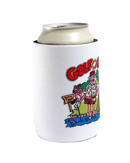 Golf Geek Beer Koozie