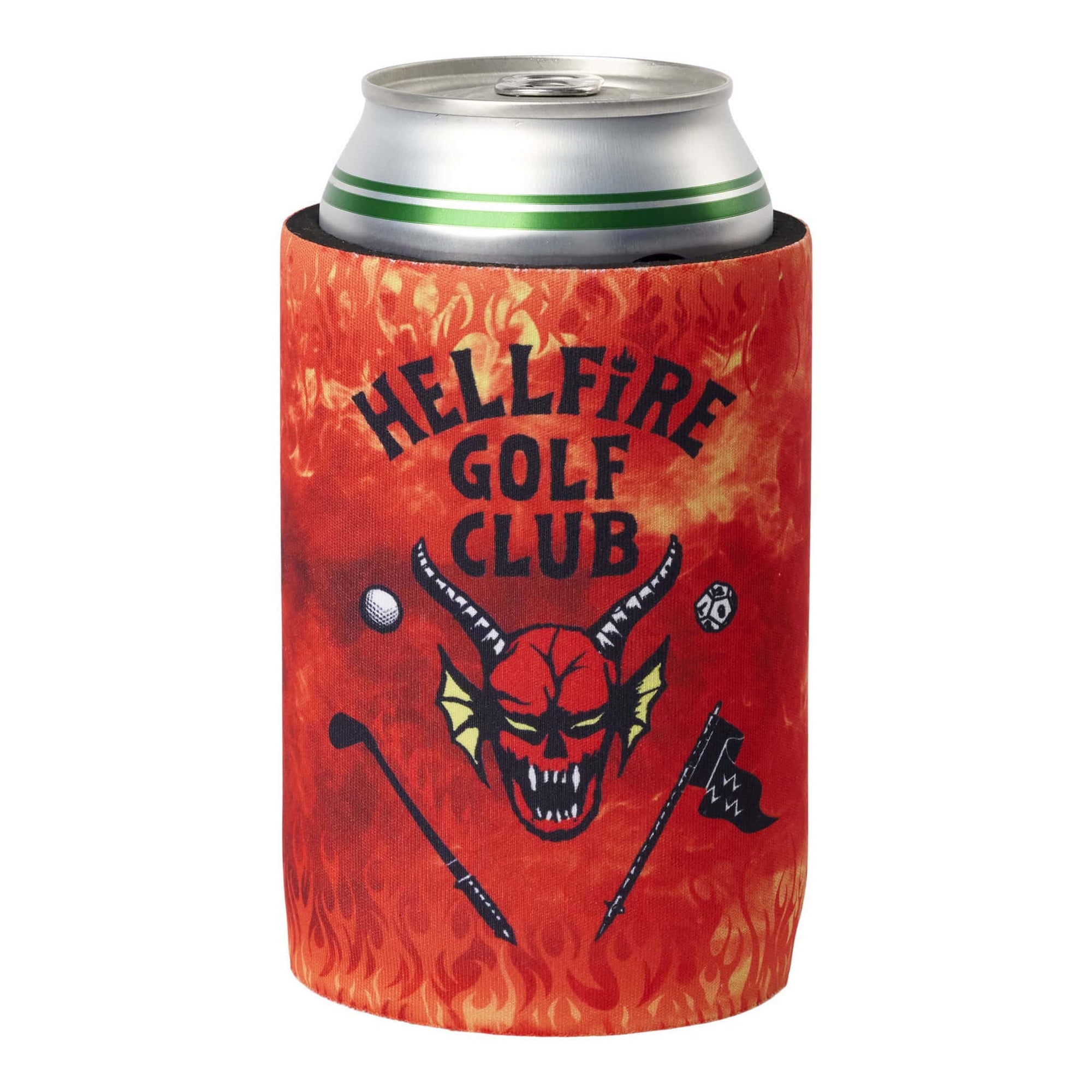 Hellfire Golf Club Beer Koozie