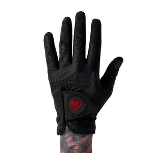 birds of condor black AAA premium cabretta leather golf gloves