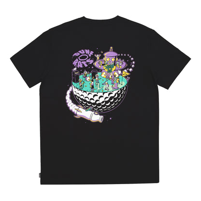 Spaced Golf Black Tee