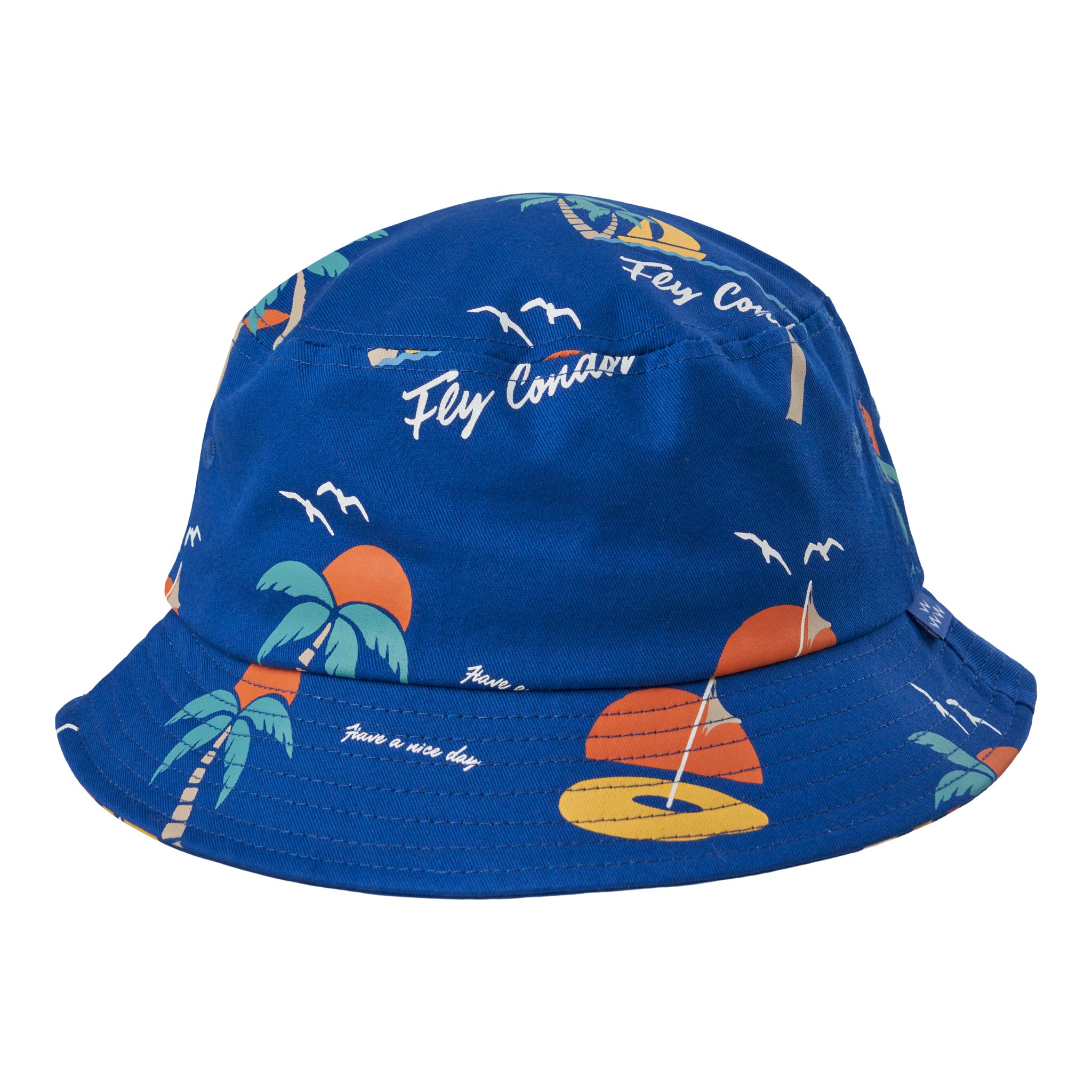 Fly bucket hats top