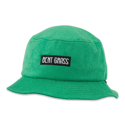 birds-of-condor-green-golf-bent-grass-terry-towelling-bucket-hat-front