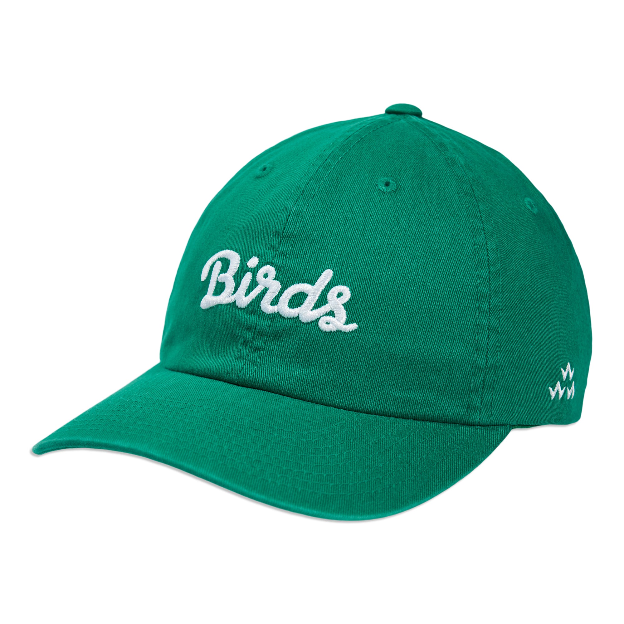 birds-of-condor-green-golf-dad-cap-hat-front