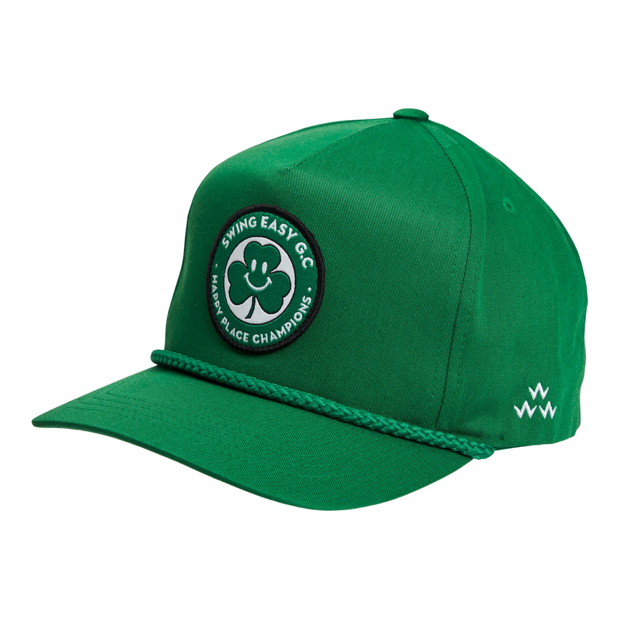 birds-of-condor-green-white-swing-easy-golf-club-happy-place-champions-fifa-world-cup-football-fly-condor-golf-snapback-hat-cap-front