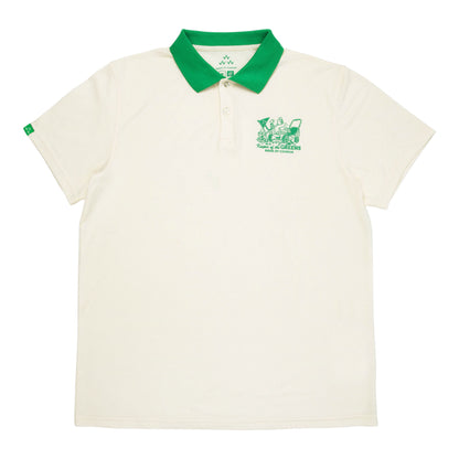 birds of condor natural greenskeeper drirelease pique golf polo shirt