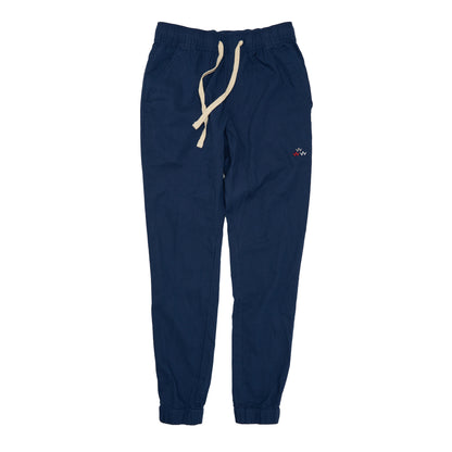 birds-of-condor-navy-blue-linen-golf-pants-front