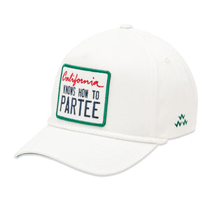 birds-of-condor-white-golf-california-knows-how-to-partee-snapback-a-frame-hat-front