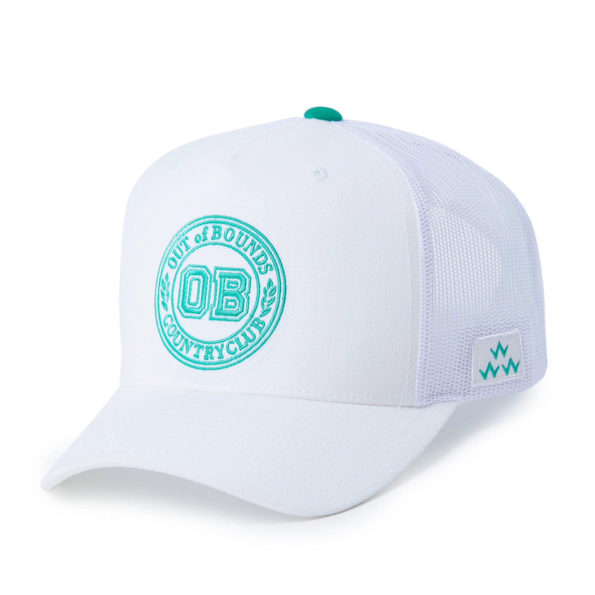 birds-of-condor-white-golf-out-of-bounds-country-club-snapback-a-frame-hat-front