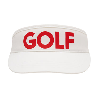 birds-of-condor-white-golf-visor-hat-front