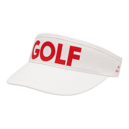 birds-of-condor-white-golf-visor-hat-front