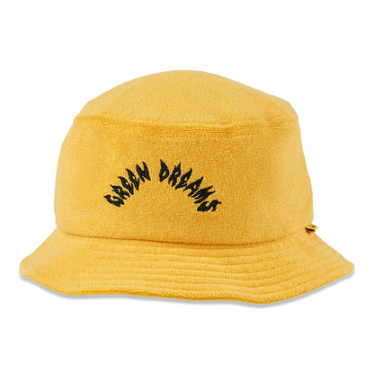 birds-of-condor-yellow-golf-green-dreams-terry-towelling-bucket-hat-front